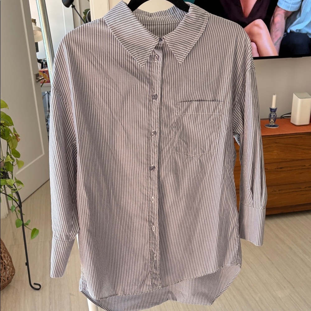 Anine Bing Mikan striped shirt